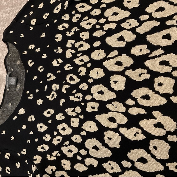 Chelsea & Theodore Festive Animal Print Dolman sleeve sweater/dress Size XL - Picture 10 of 10